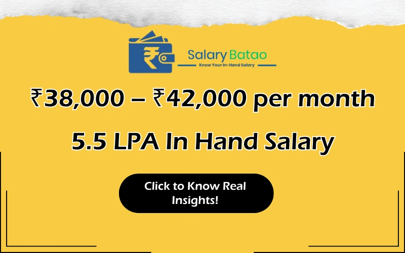 5.5 LPA In Hand Salary: What You Actually Take Home Every Month 5.5 LPA In Hand Salary