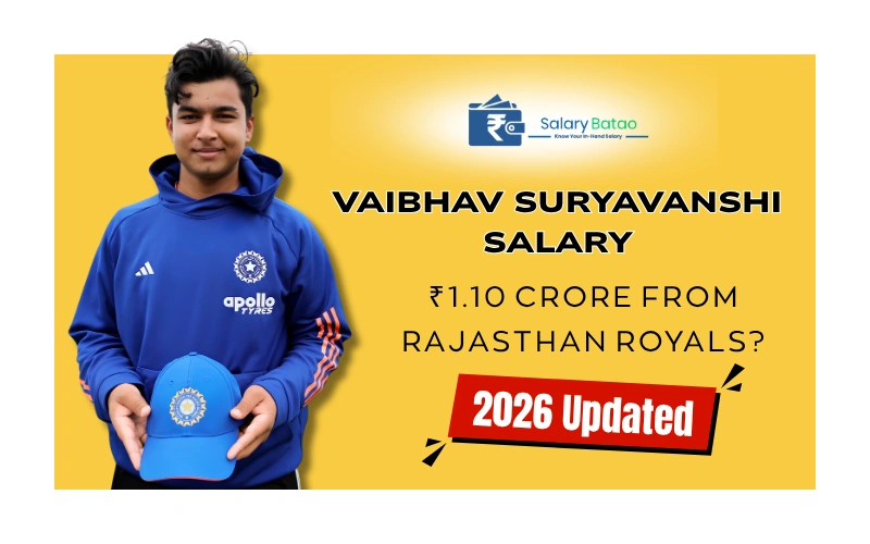 Vaibhav Suryavanshi Salary in 2026: The Complete Earnings Breakdown Vaibhav Suryavanshi Salary