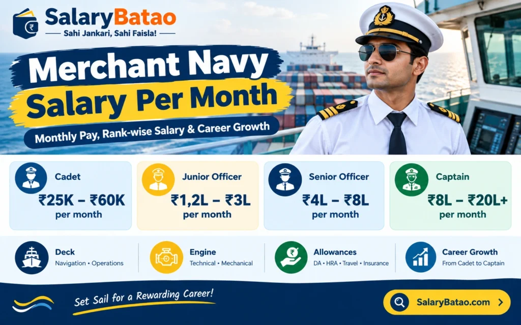 Merchant Navy Salary Per Month