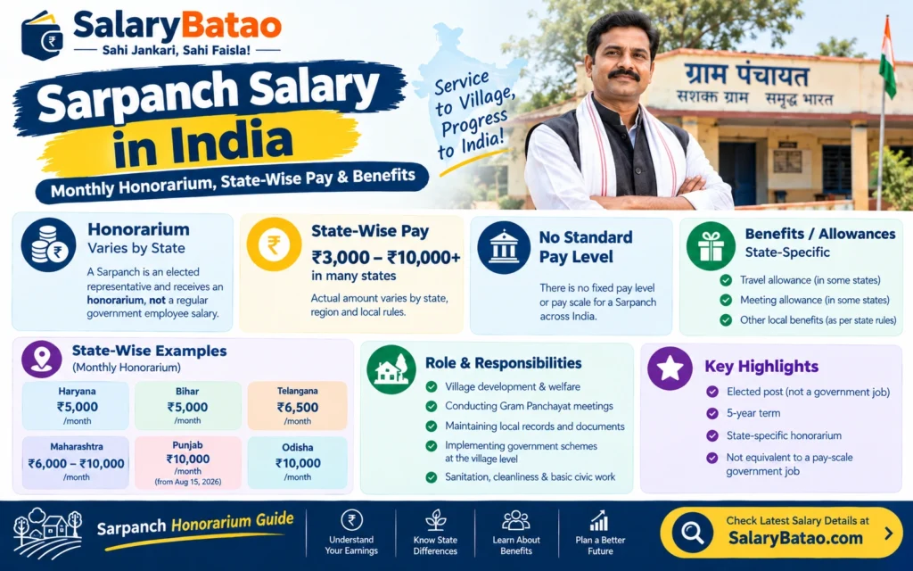 Sarpanch Salary