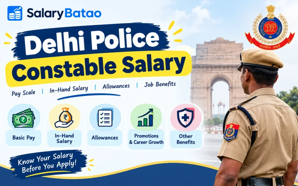 Delhi Police Constable Salary: 7 Powerful Pay Facts for 2026 Delhi Police Constable Salary