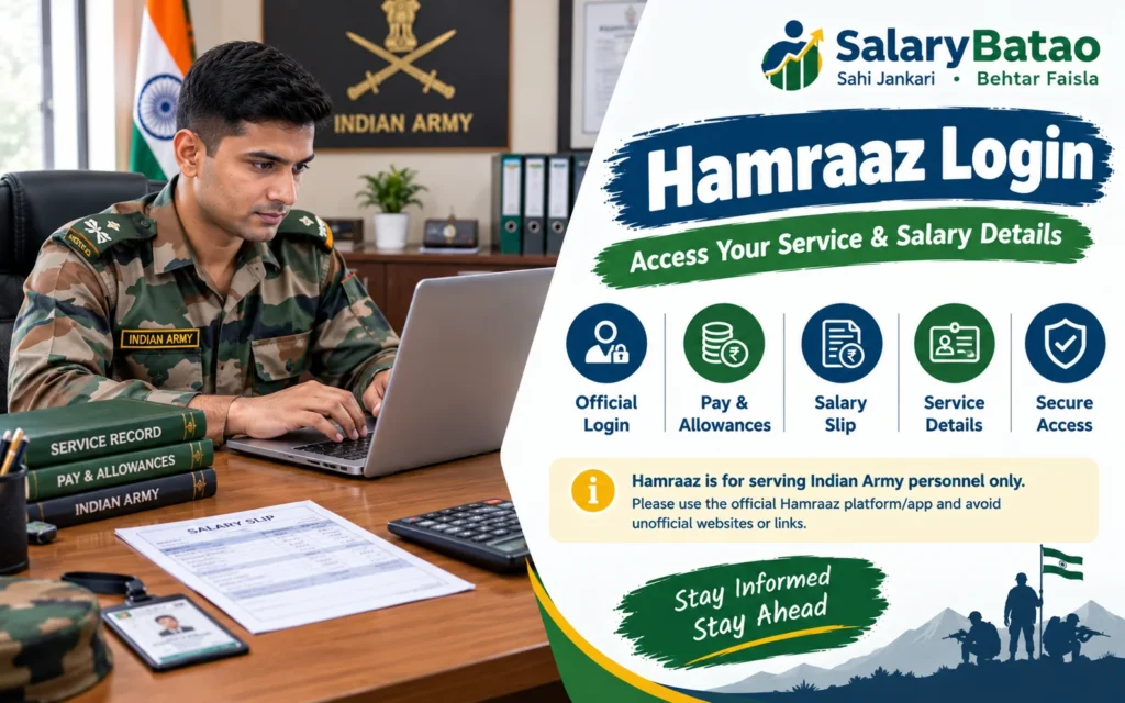 Hamraaz Login 2026: The Soldier’s No-Nonsense Guide to the Web Portal, PAN Login and Payslip Download Hamraaz Login